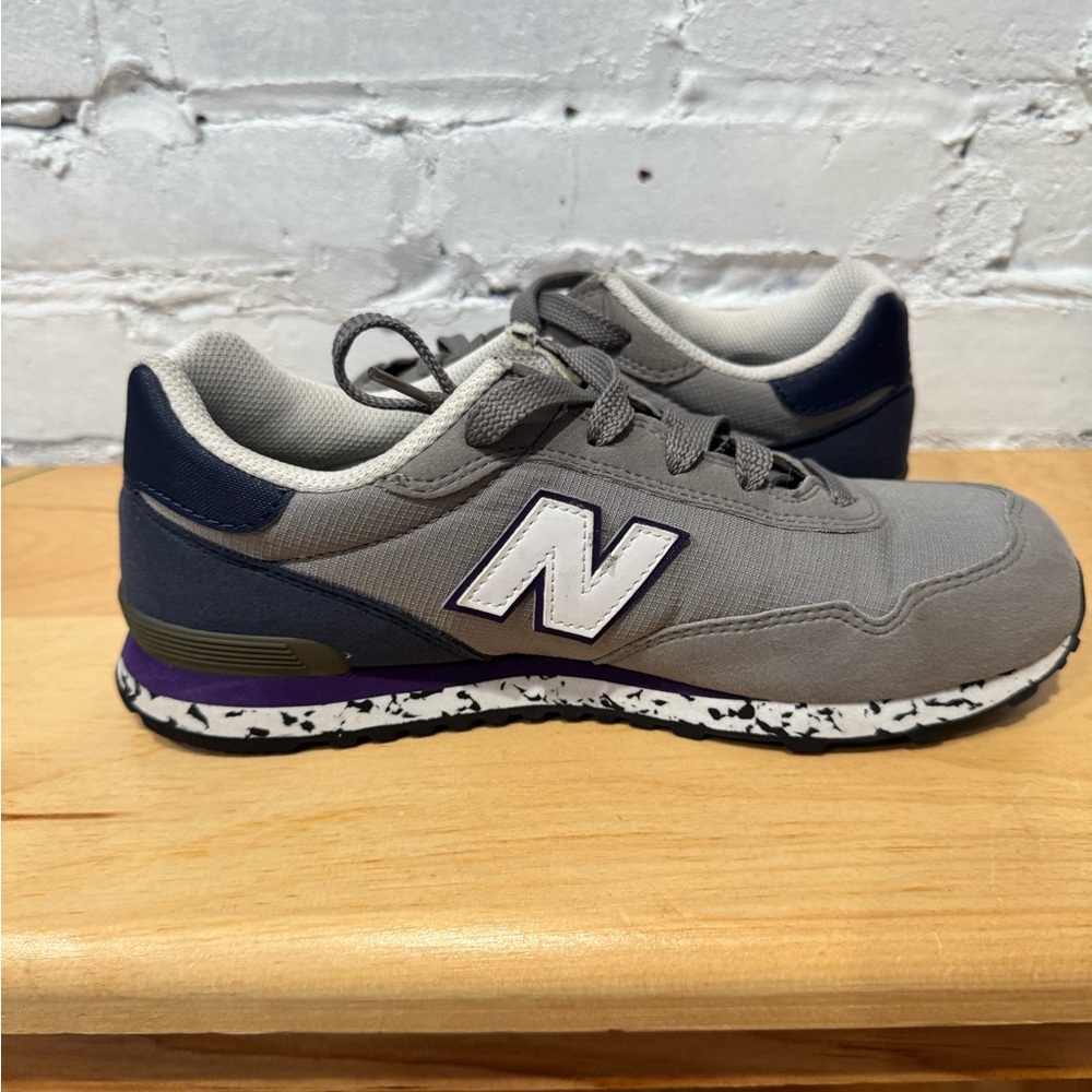New Balance Shoes Gray Purple 515 Comfrt Running Sneaker - Picture 2 of 8